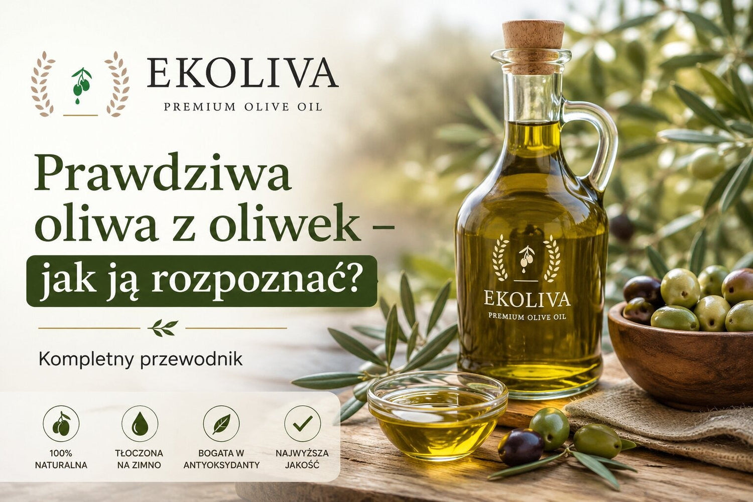 Prawdziwa oliwa z oliwek – jak ją rozpoznać? Kompletny przewodnik