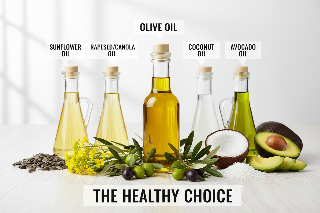 Oliwa z oliwek vs. inne oleje roślinne – który wybrać i dlaczego?