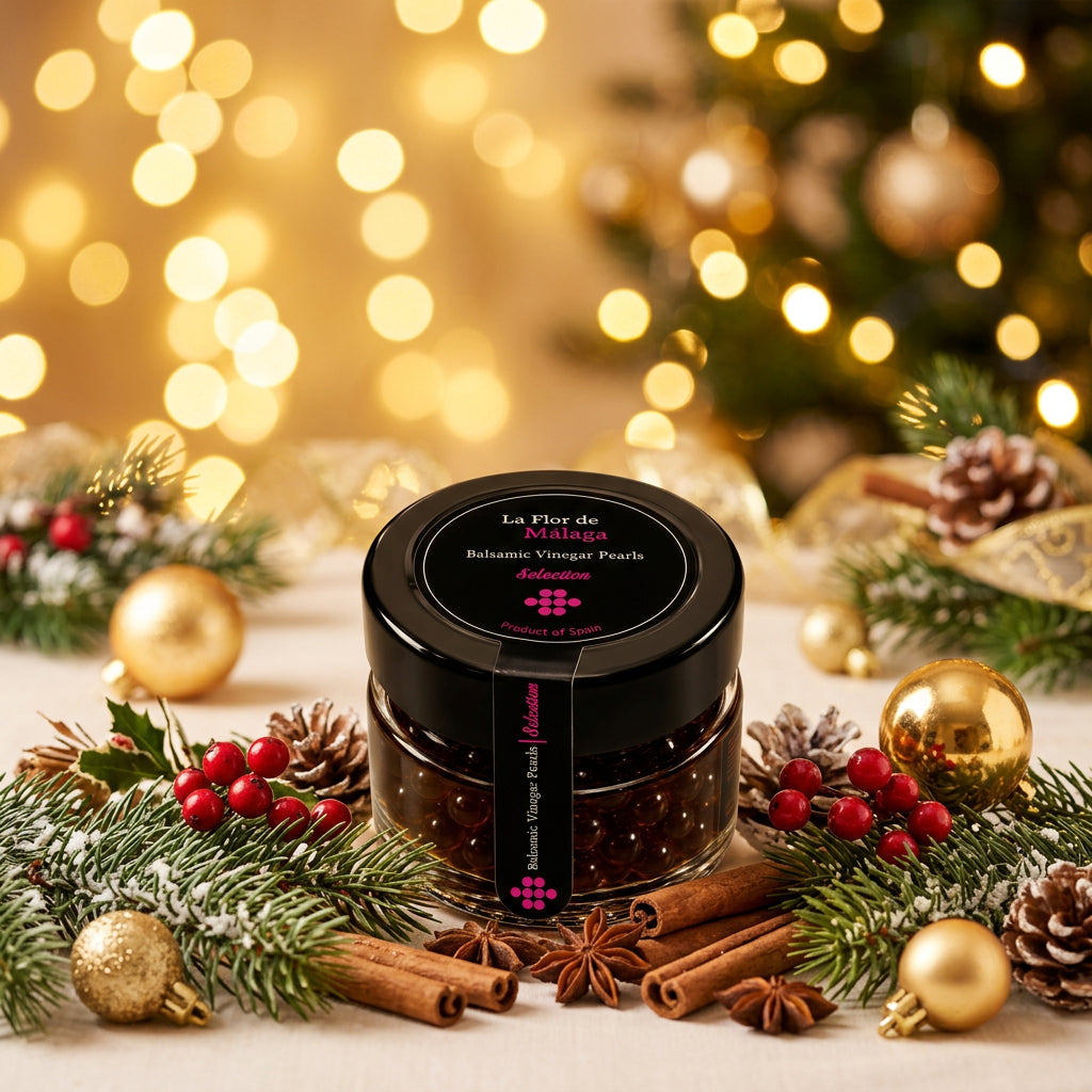 PERŁY Z OCTU BALSAMICZNEGO LA FLOR DE MÁLAGA – KAWIOR BALSAMICZNY 60 G